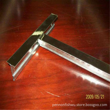 ceiling grid components mirror flat T grid